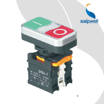 SAIP/SAIPWELL NOVO TIPO DUPLE POSITION ILUMINADO Push Butchan